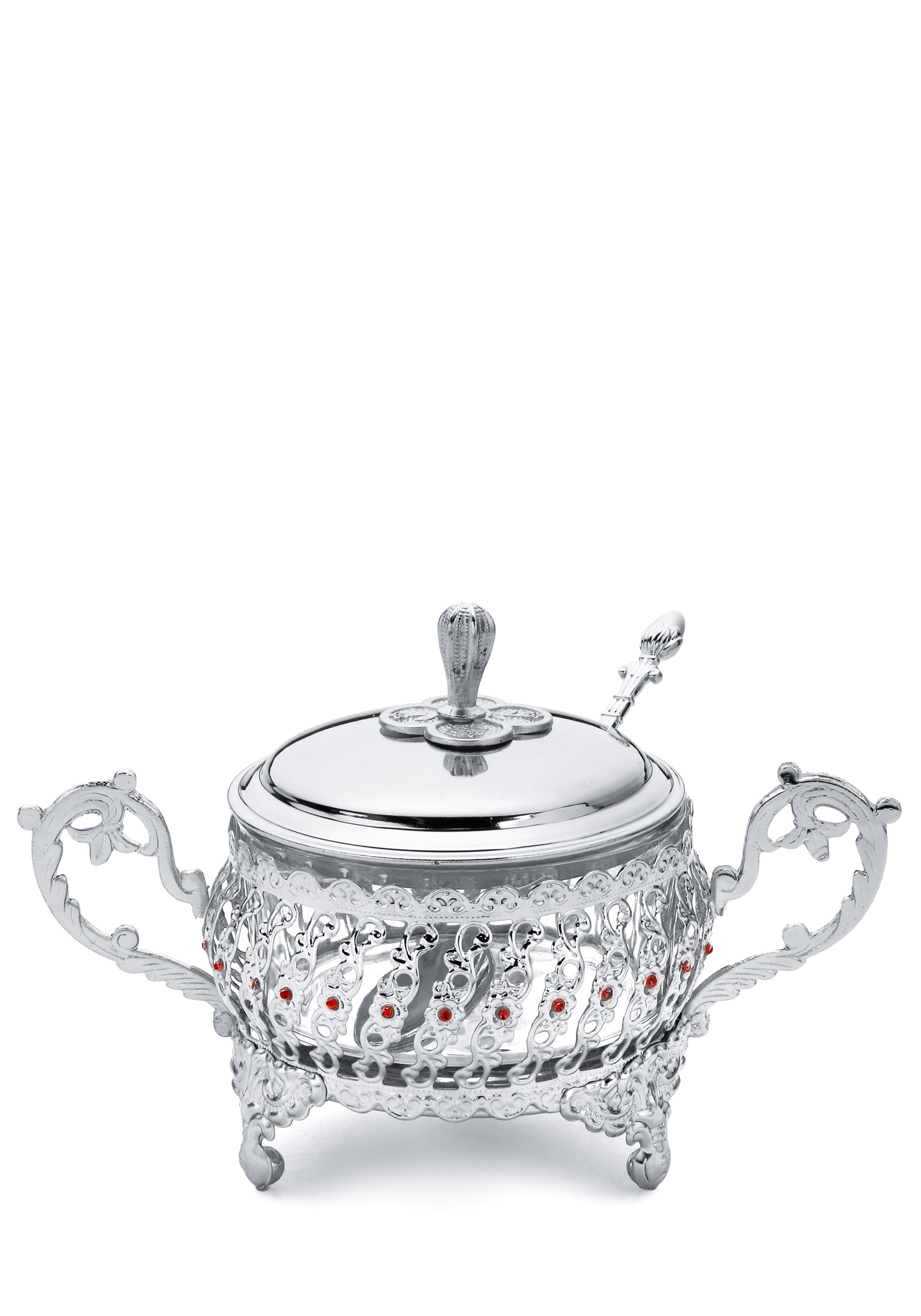 Сахарница c ложкой "Царская"