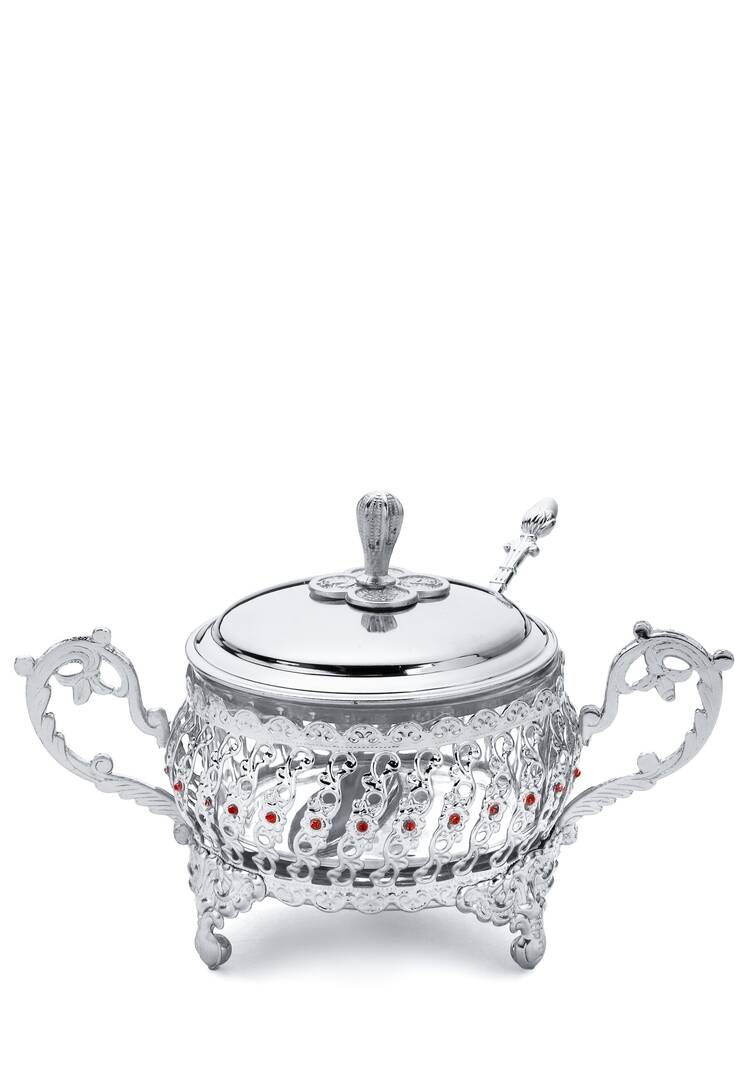 Сахарница c ложкой Царская шир.  750, рис. 5