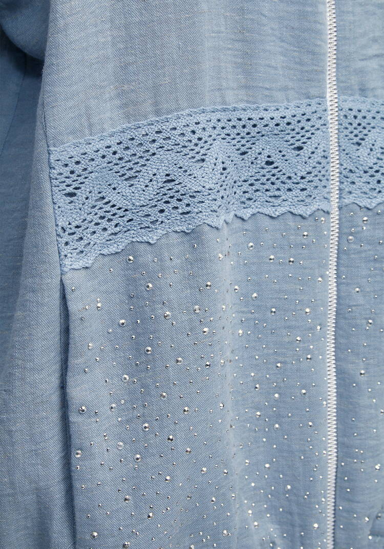 Жакет изо льна Зов души шир.  750, рис. 7