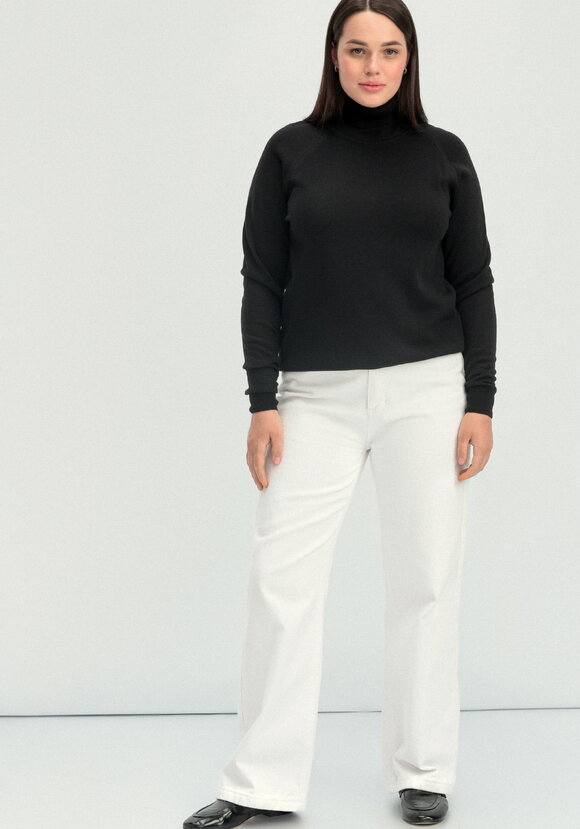 Джемпер прямого силуэта с высоким воротом шир.  580, рис. 34