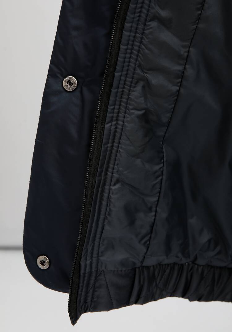 Жилет оверсайз удлинённый с капюшоном шир.  750, рис. 20