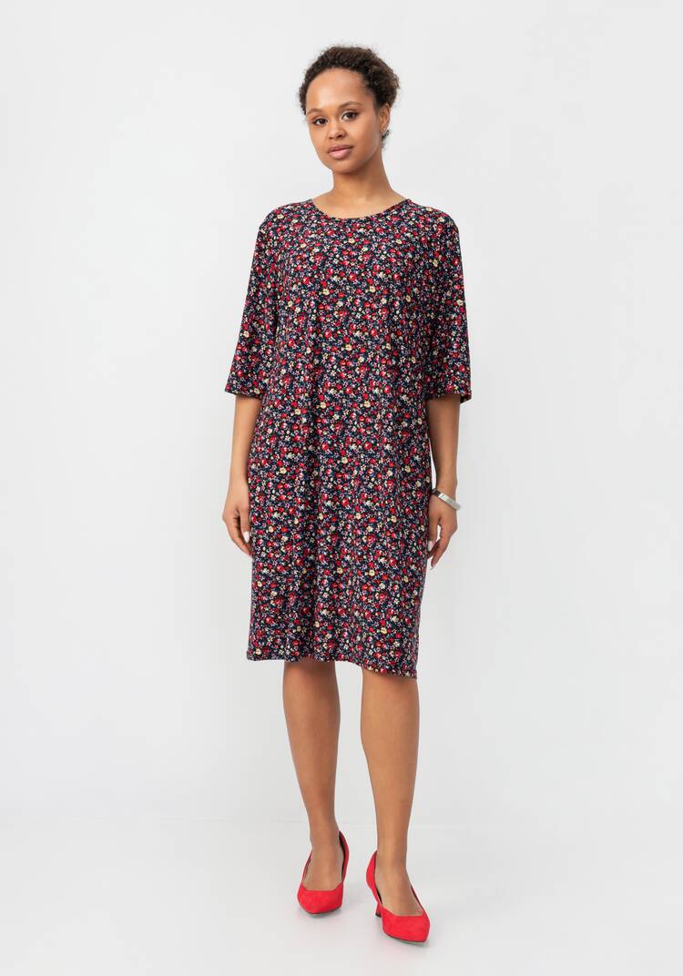 Платье Веточка сакуры шир.  750, рис. 4