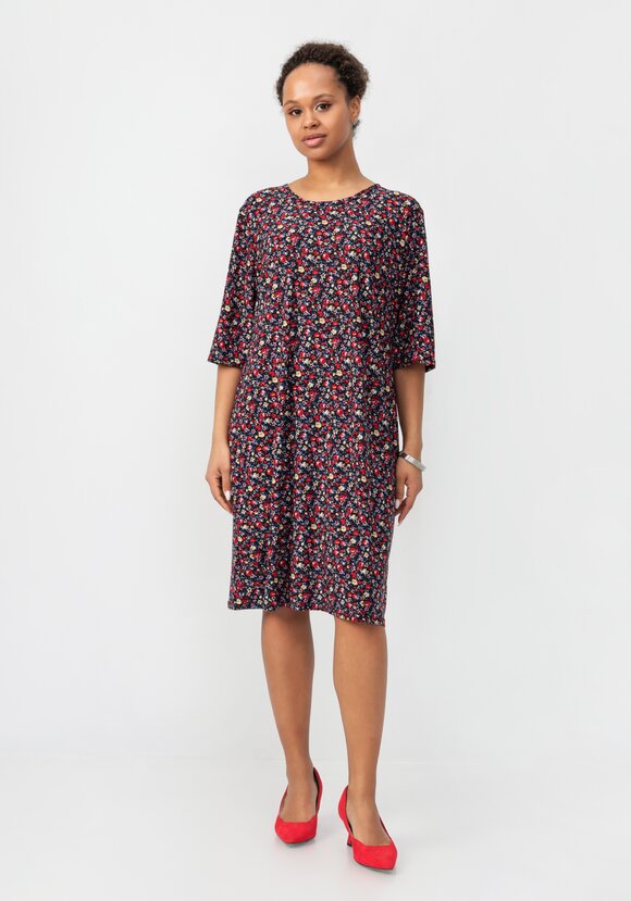 Платье Веточка сакуры шир.  580, рис. 4