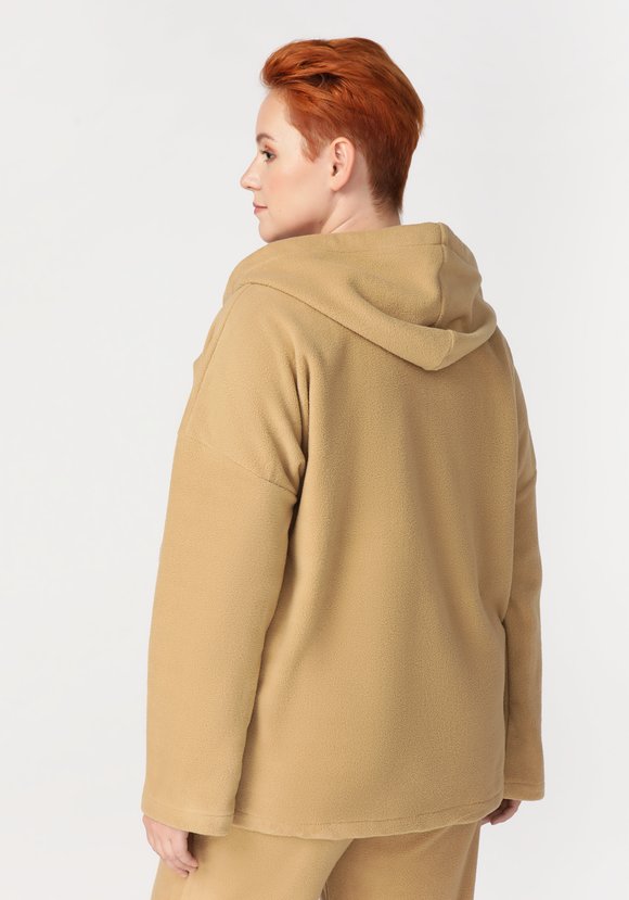 Толстовка на молнии из флиса шир.  580, рис. 27