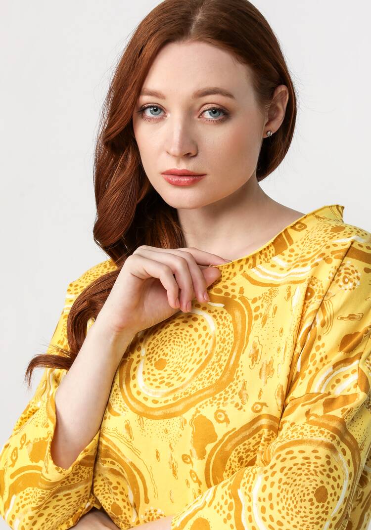 Джемпер с оригинальным орнаментом Моника шир.  750, рис. 25