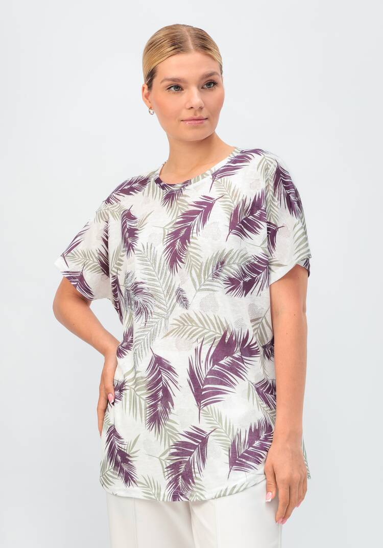 Футболка со стразами Нелли шир.  750, рис. 26