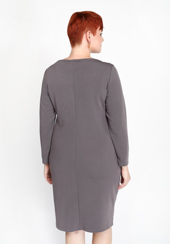 Платье Гибкость линий шир.  580, рис. 17