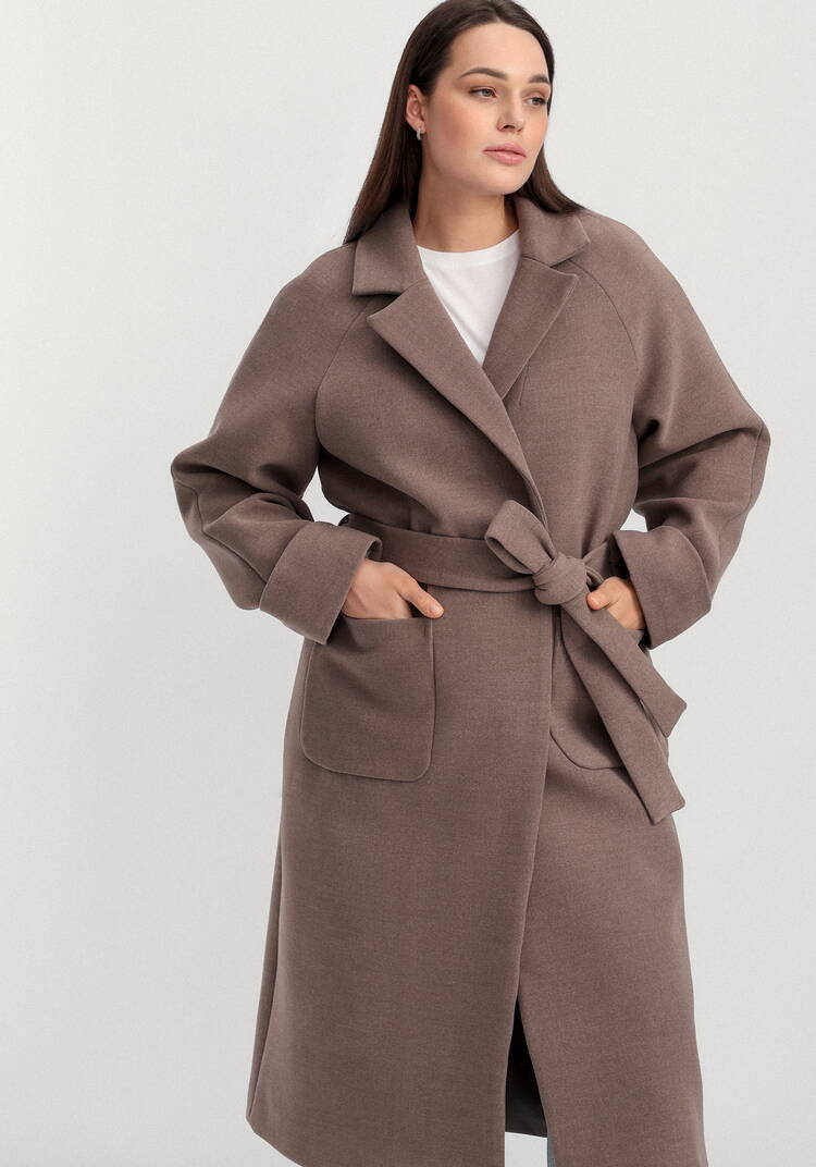 Пальто на подкладе длины миди шир.  750, рис. 13