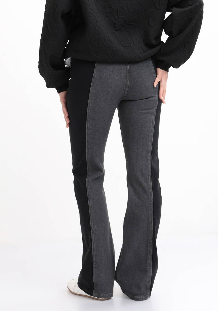 Джинсы комбинированные двухцветные шир.  750, рис. 11