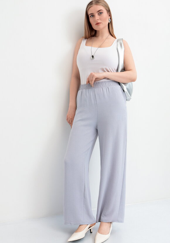 Брюки палаццо свободного силуэта шир.  580, рис. 17