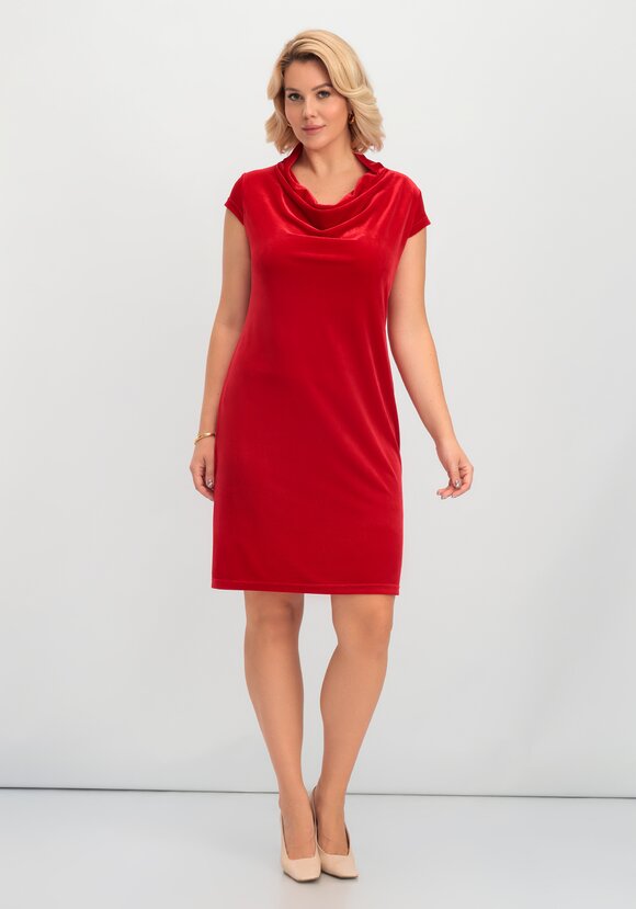 Платье Бархатный  вечер шир.  580, рис. 7