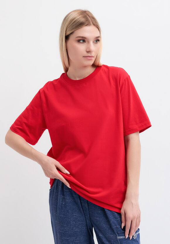 Футболка базовая хлопковая шир.  580, рис. 6