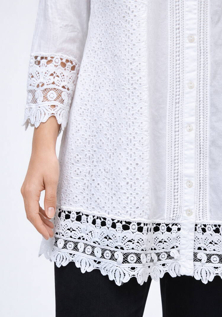 Блуза из шитья Касабланка шир.  750, рис. 6