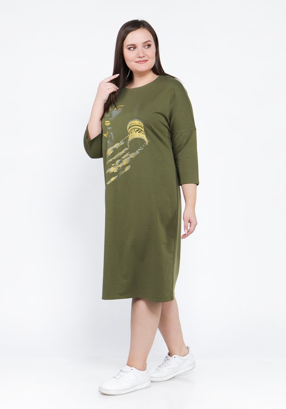 Платье Роскошная леди шир.  580, рис. 2