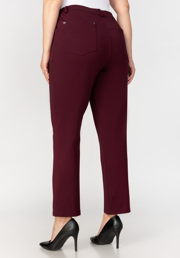 Брюки из плотного трикотажа шир.  580, рис. 6