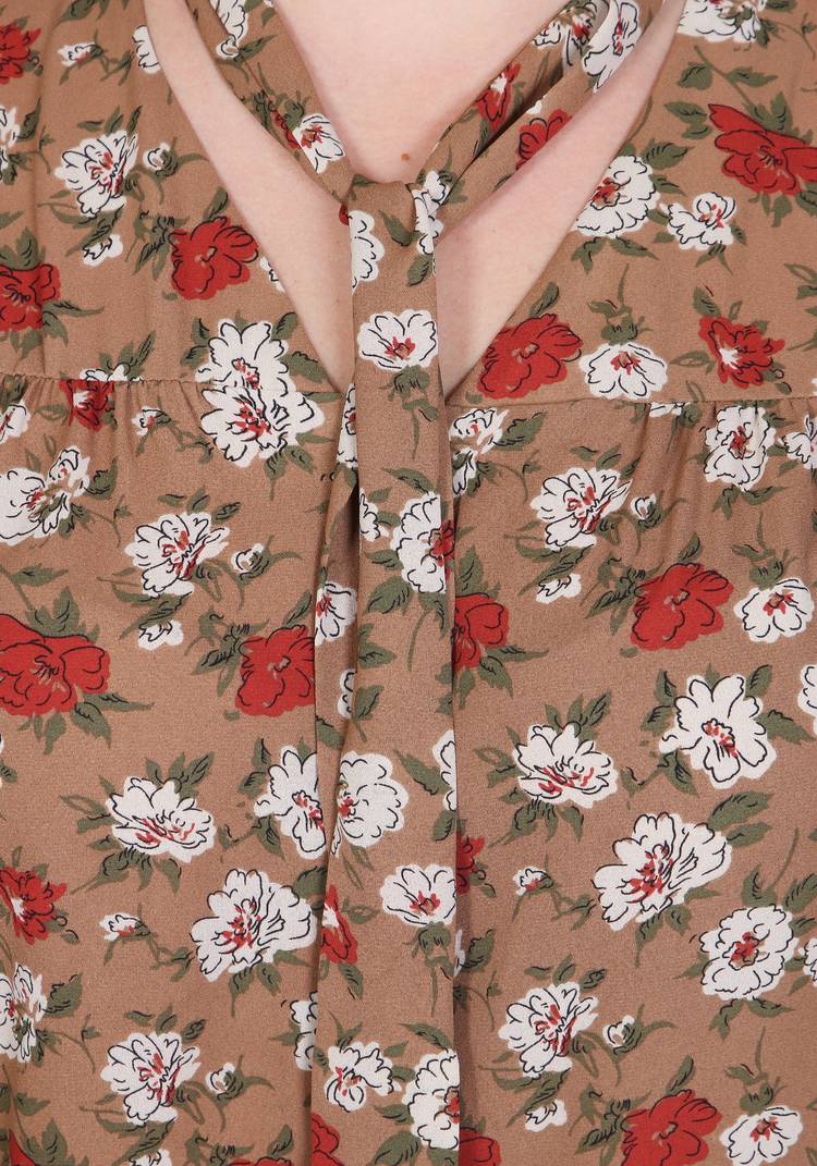 Блузка Цветочный ансамбль шир.  750, рис. 4