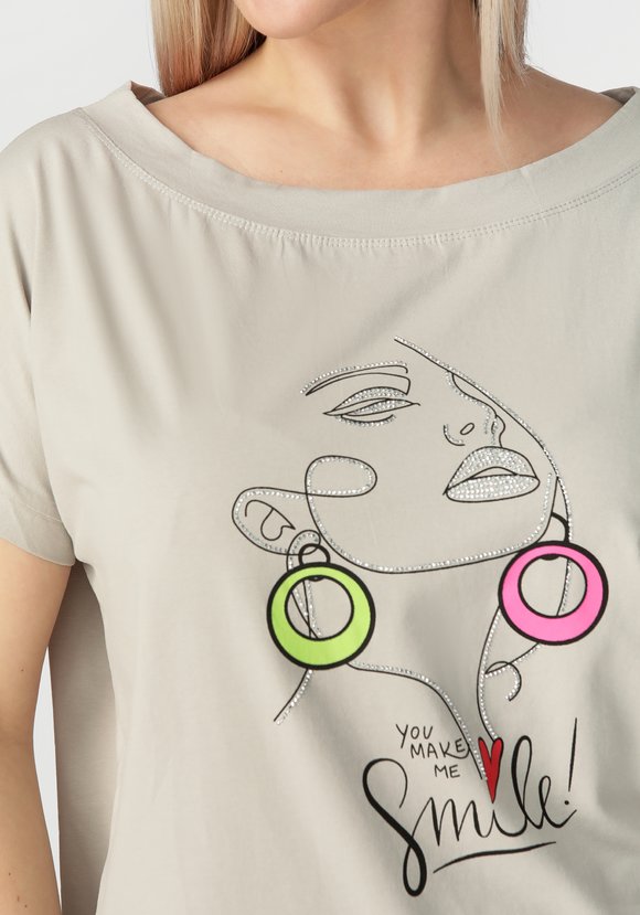 Футболка женская Виолетта шир.  580, рис. 29