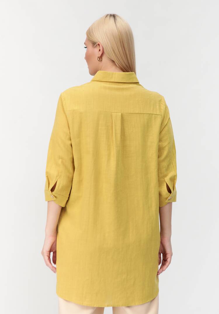 Туника с декоративными пуговицами Тина шир.  750, рис. 16