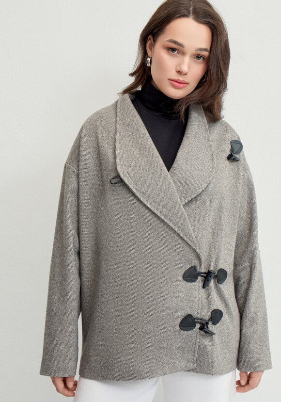 Пиджак с асимметричной застёжкой шир.  580, рис. 4