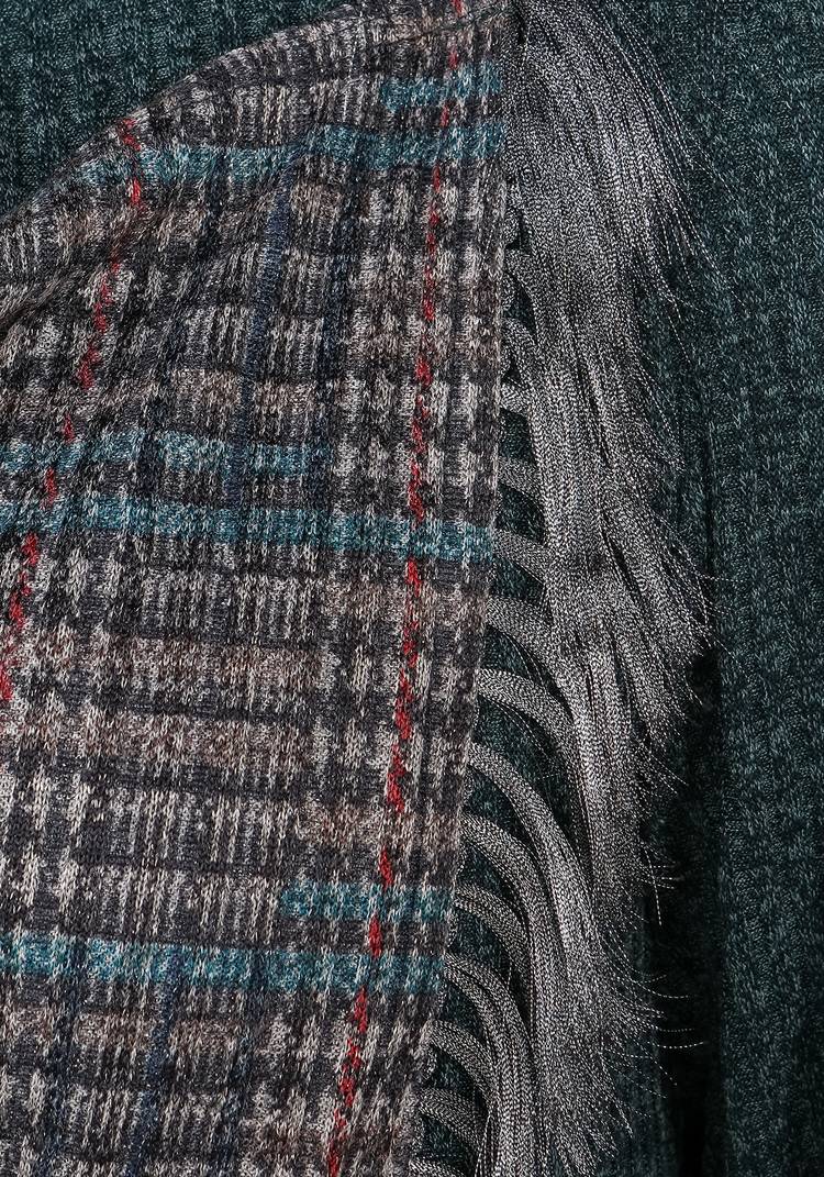 Кардиган с бахромой шир.  750, рис. 8