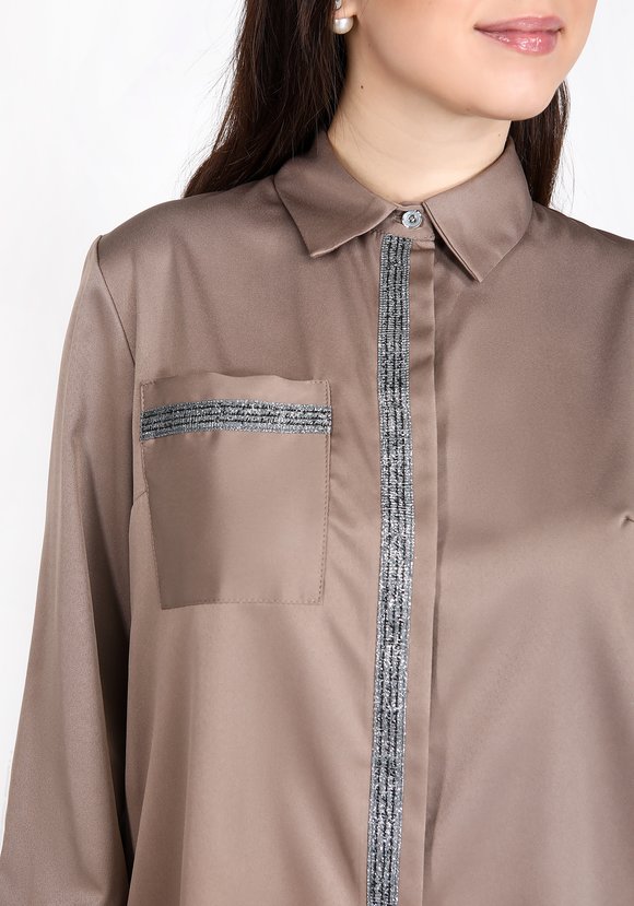 Рубашка Блестящий вечер шир.  580, рис. 6