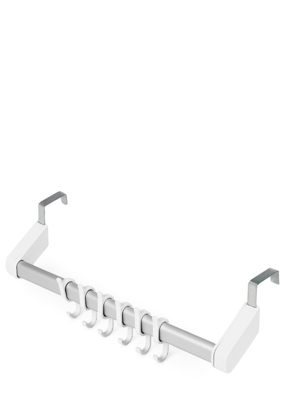 Вешалка на дверь 40 см - 6 крючков шир.  580, рис. 1