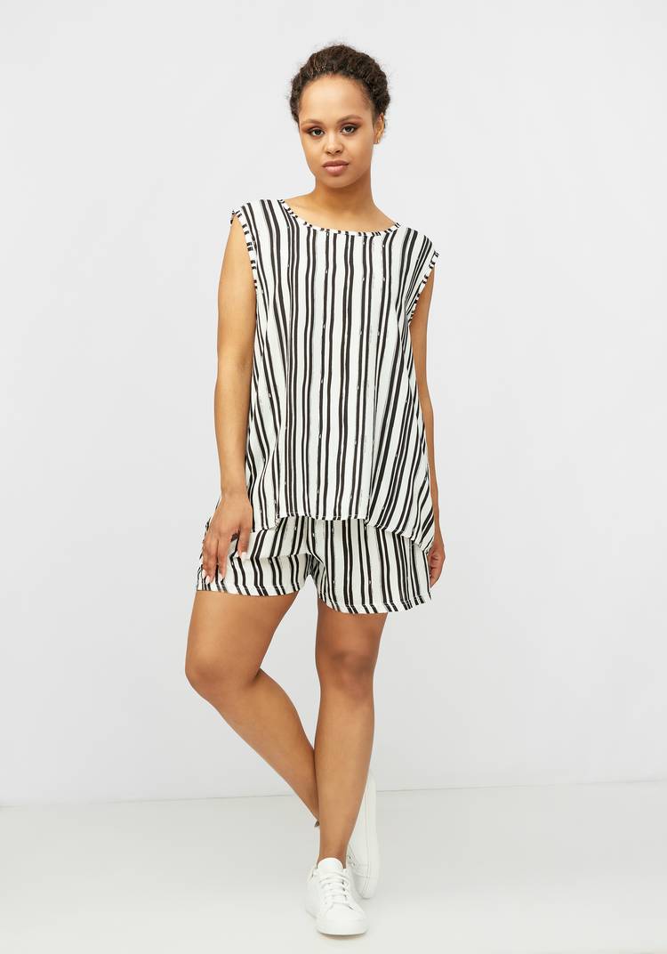 Комплект из майки и шорт Виолетта шир.  750, рис. 10