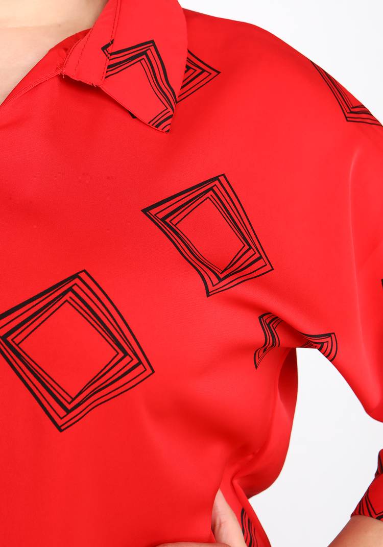 Блуза Обворожительная незнакомка шир.  750, рис. 3