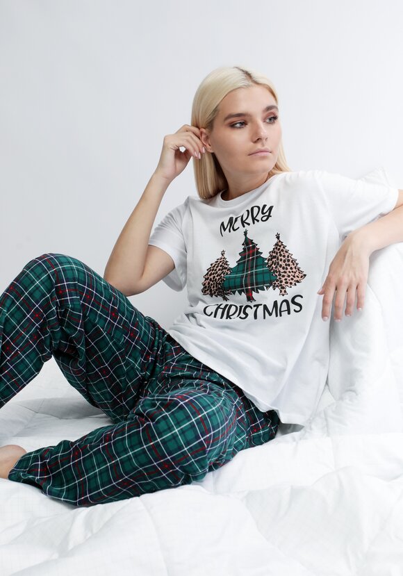 Домашний комплект (футболка и брюки) шир.  580, рис. 30