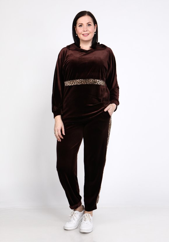 Туника бархатная с капюшоном шир.  580, рис. 10