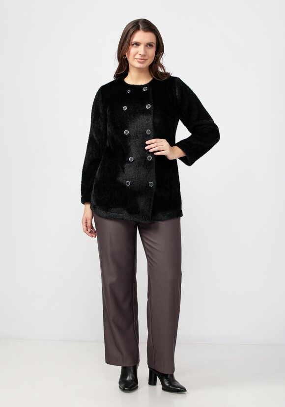 Пиджак двубортный утепленный шир.  580, рис. 6