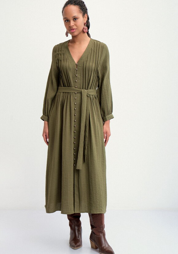 Платье с пуговицами по планке Эмили шир.  580, рис. 4