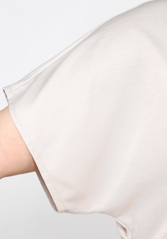 Блуза однотонная с рукавом-кимоно шир.  580, рис. 8