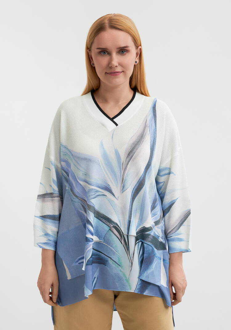 Блуза Нежные обьятия шир.  750, рис. 11