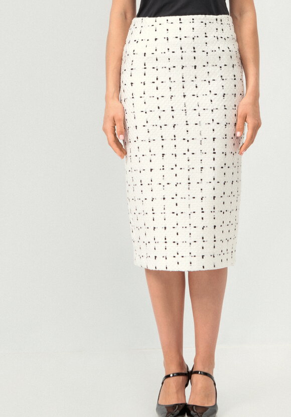 Юбка классическая миди шир.  580, рис. 4