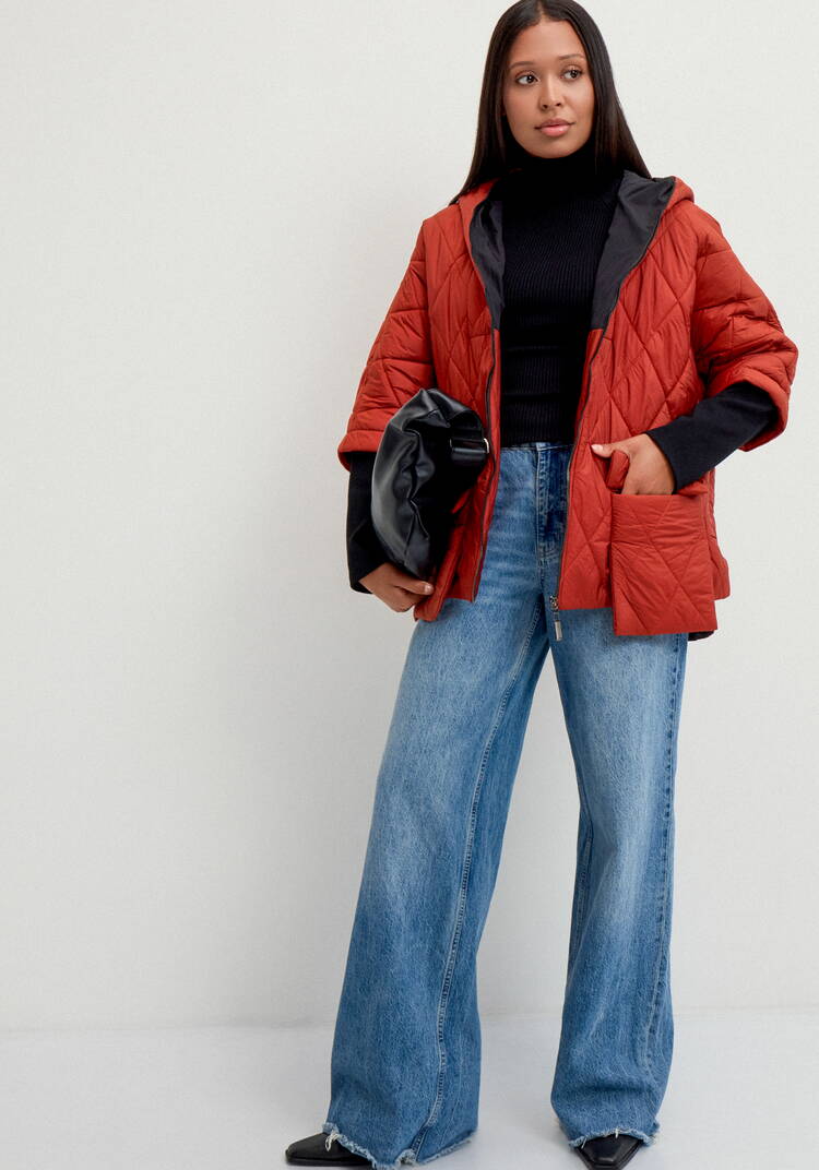 Куртка с трикотажными рукавами шир.  750, рис. 9