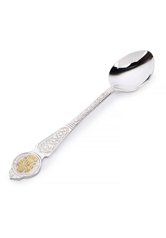 АРХИВ Серебряная ложка Ангел-Хранитель шир.  580, рис. 8