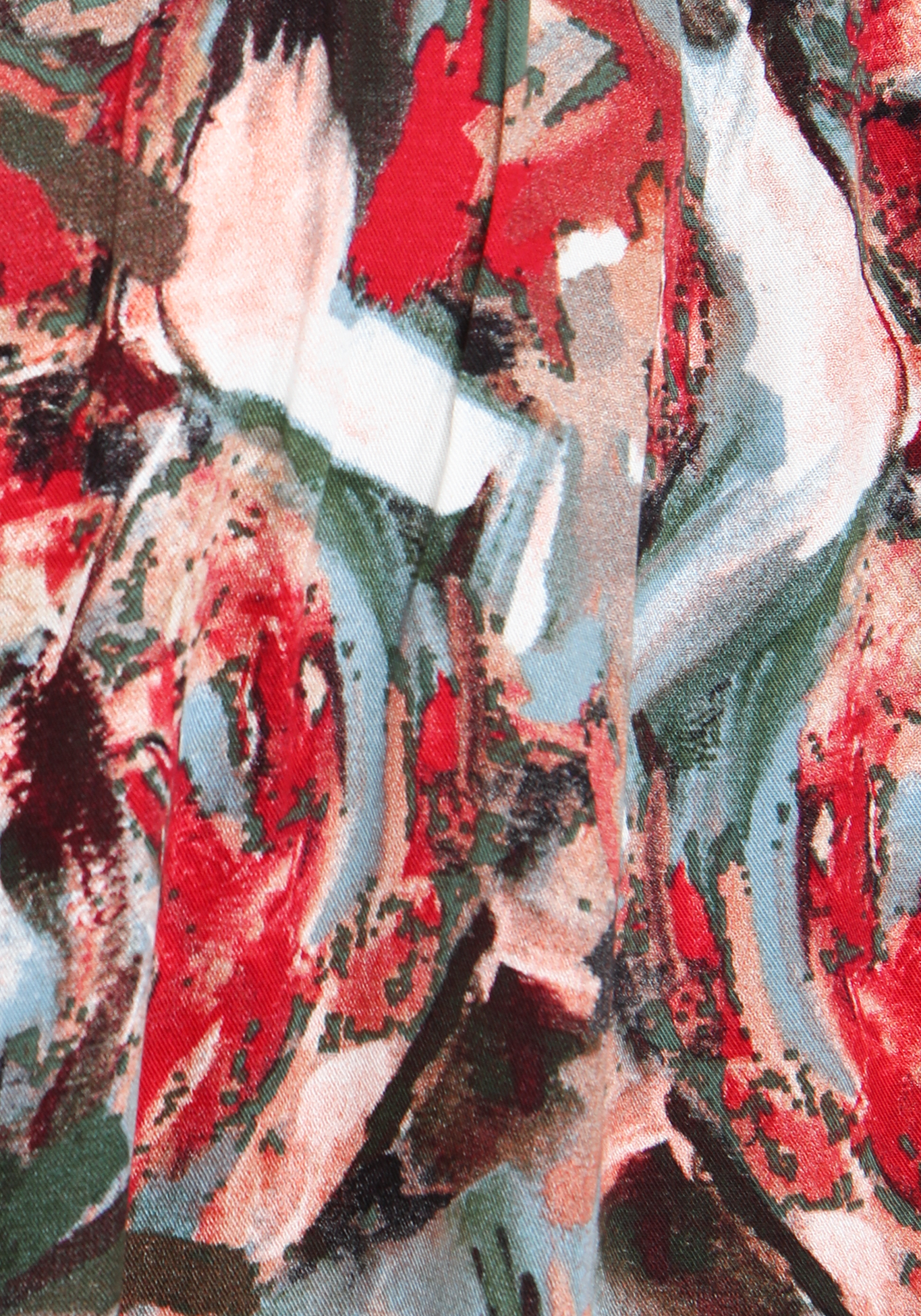 Платье "Оригинальное послание" ZORY, размер 70, цвет бежево-красный - фото 7