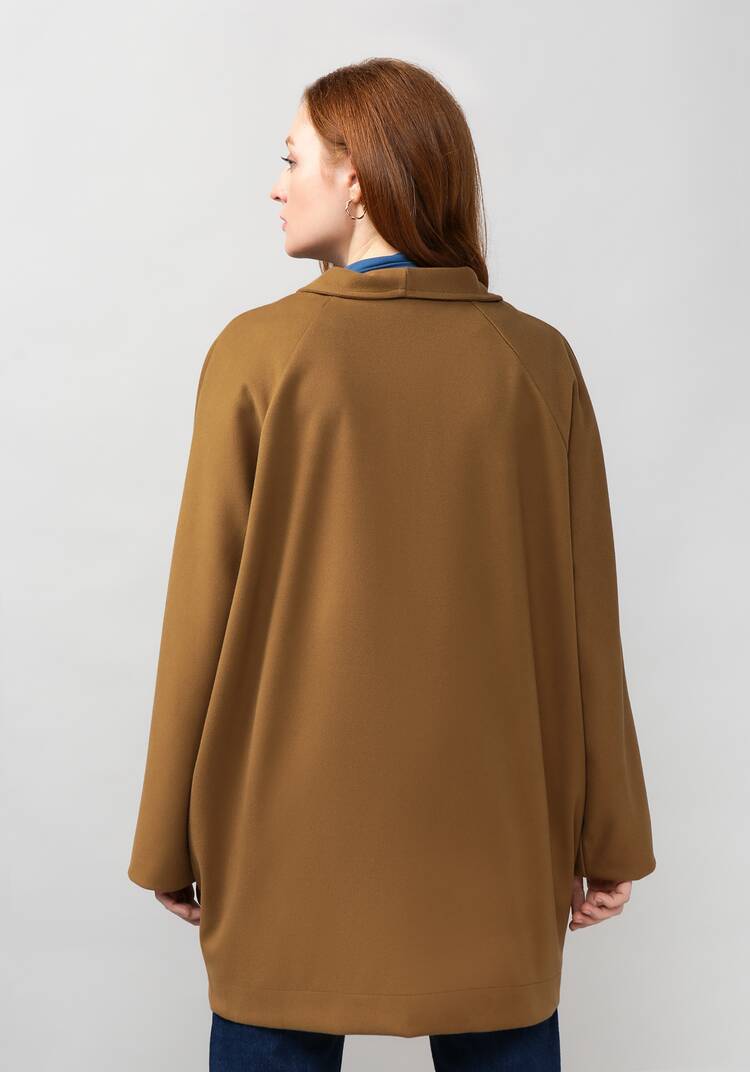 Кардиган оверсайз с воротником шаль шир.  750, рис. 12