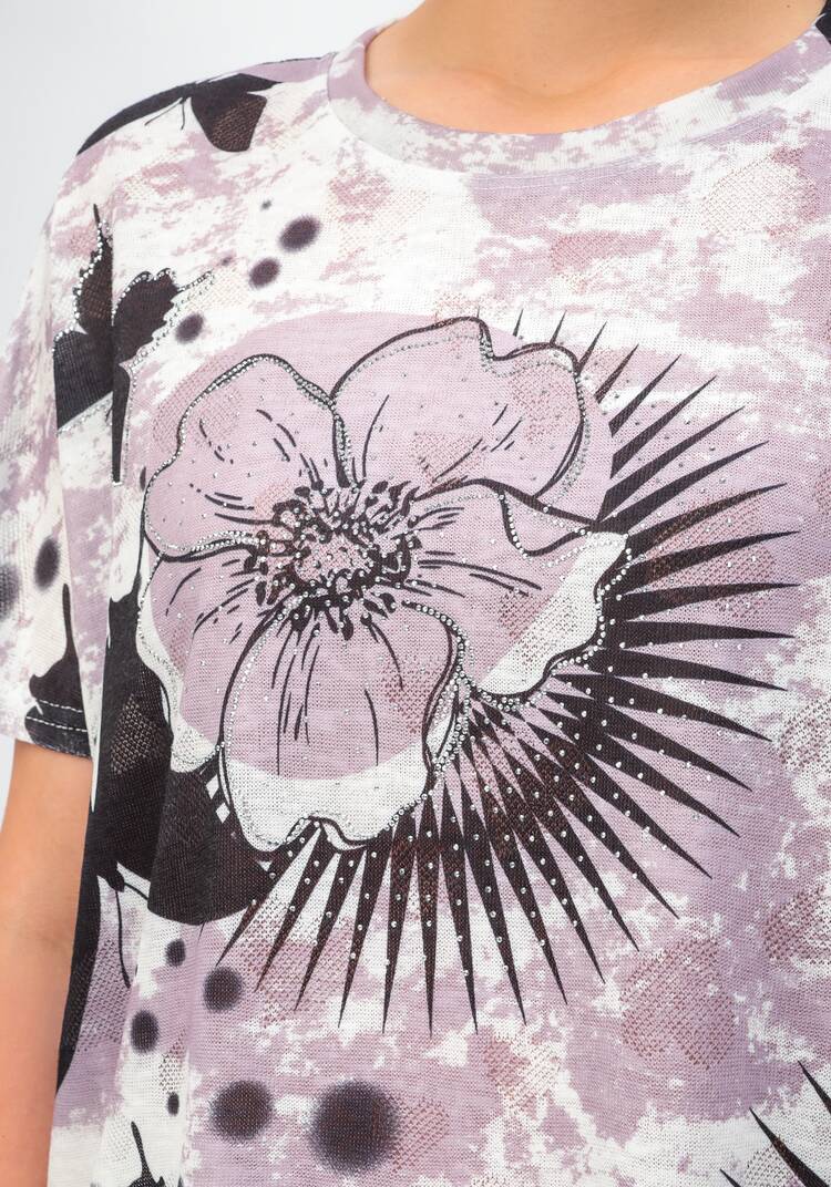 Футболка со стразами Мелисса шир.  750, рис. 10