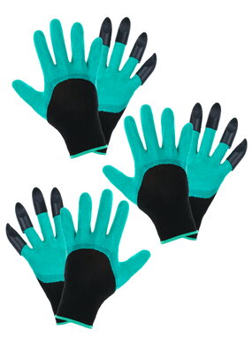 Перчатки садовые Землеройка, 3 пары