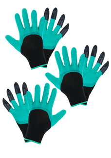 Перчатки садовые Землеройка, 3 пары