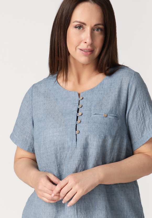 Блуза Легкость движения шир.  580, рис. 3