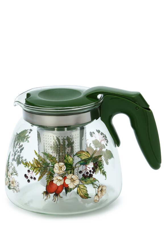 Заварочный стеклянный чайник с фильтром шир.  580, рис. 39