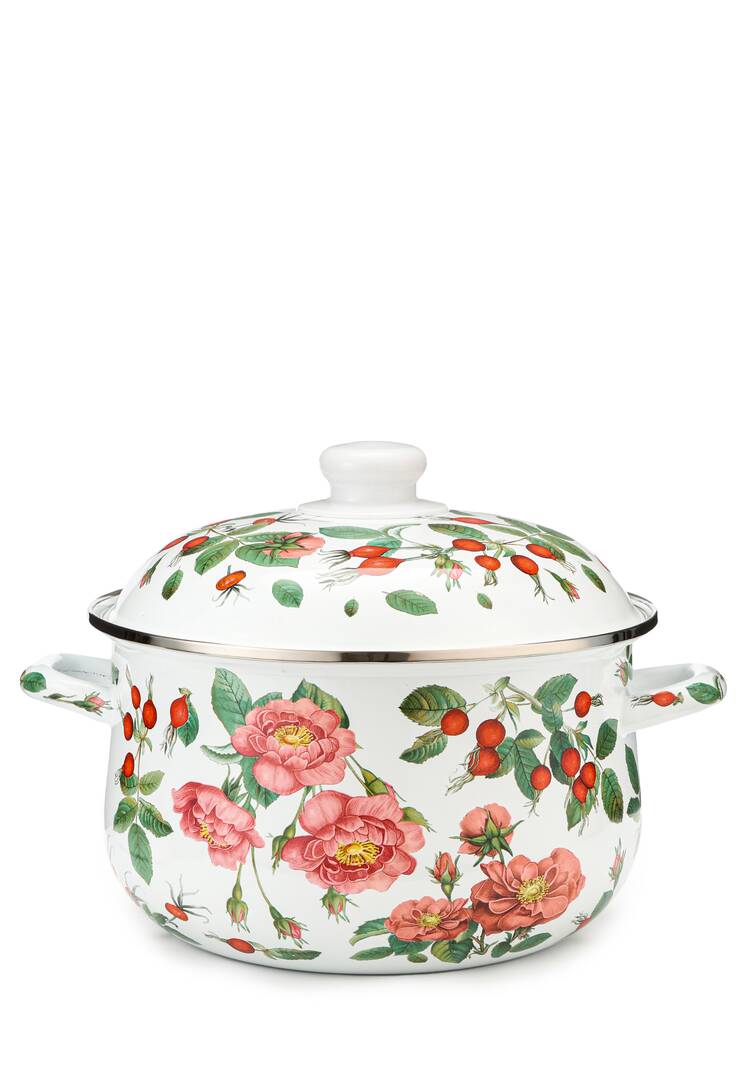 Эмалированная кастрюля с крышкой шир.  750, рис. 33