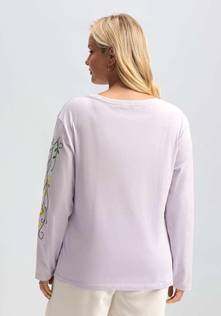 Лонгслив с вышивкой шир.  750, рис. 30