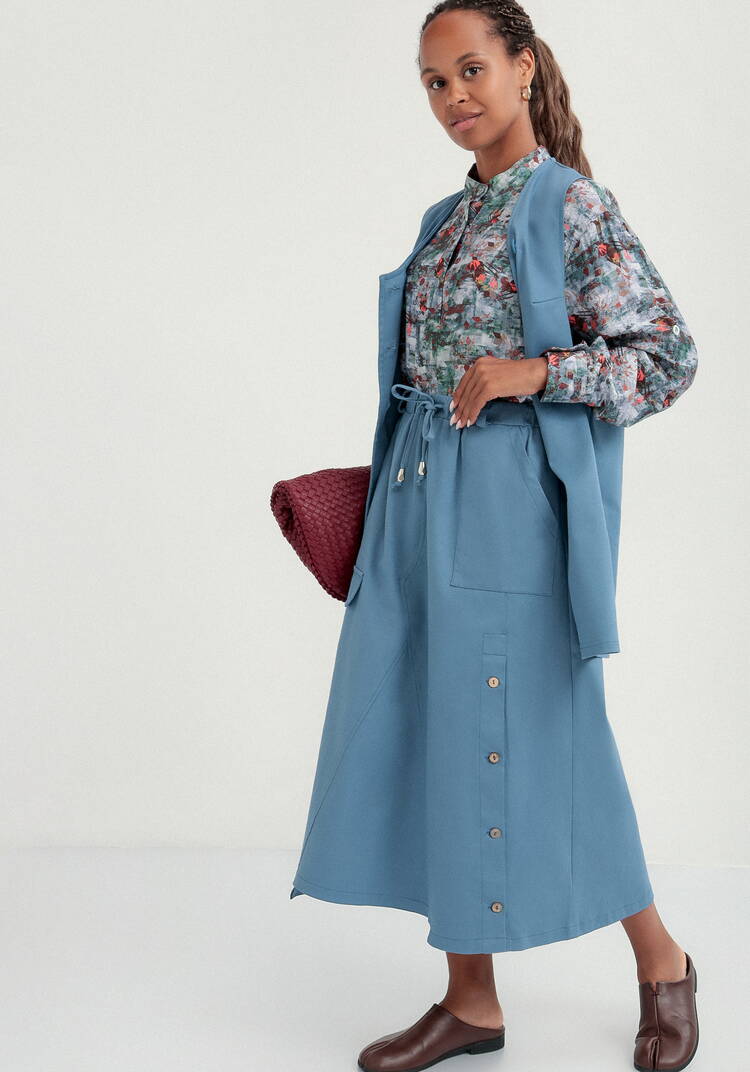 Юбка асимметричная на кулиске шир.  750, рис. 7