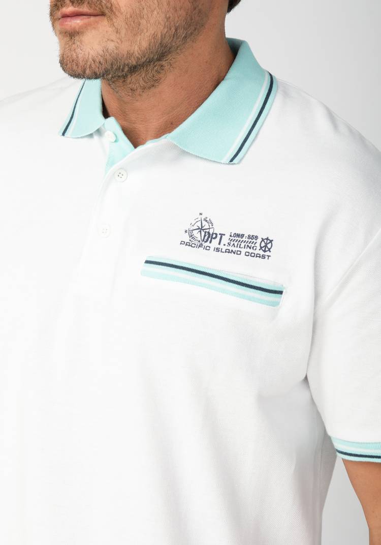 Комплект из 2х поло из хлопка Базиль шир.  750, рис. 9