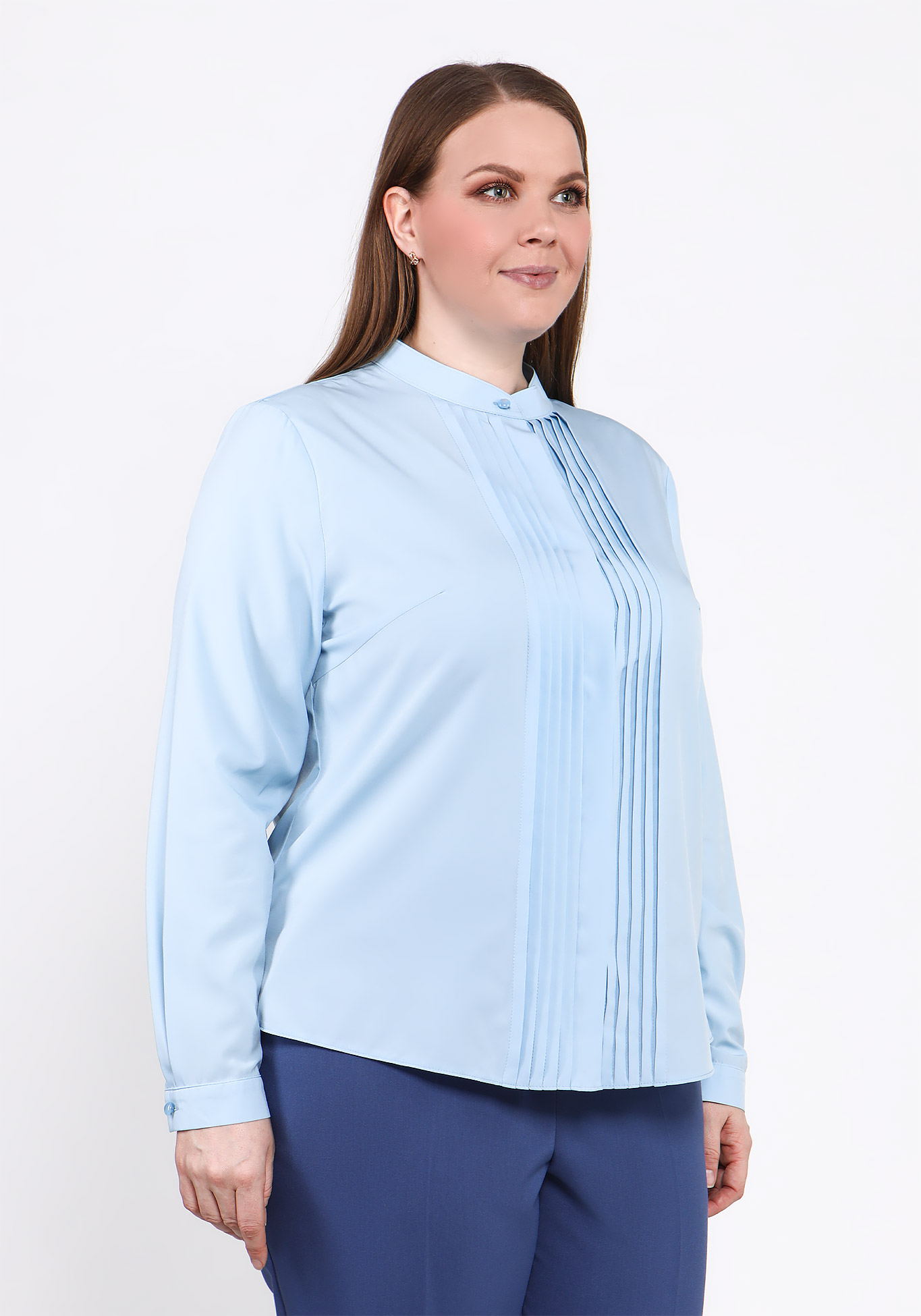 Блуза дизайнерская "Сильвия" Julia Weber, размер 50, цвет кремовый - фото 3