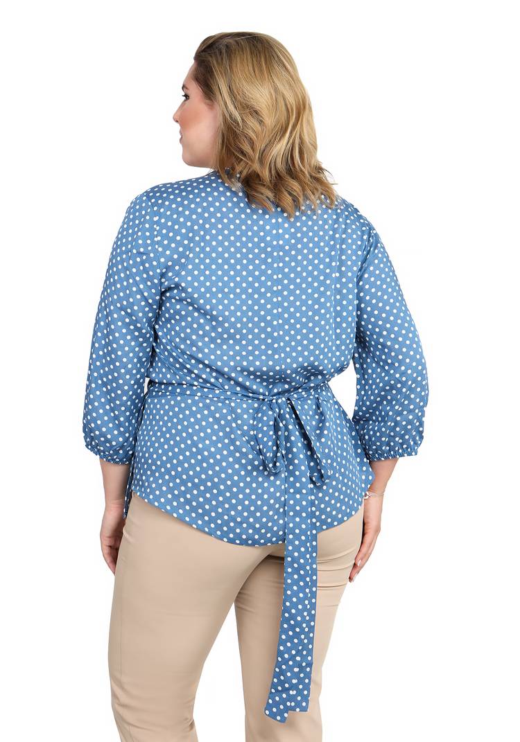 Блуза Прелесть Впечатлений шир.  750, рис. 3